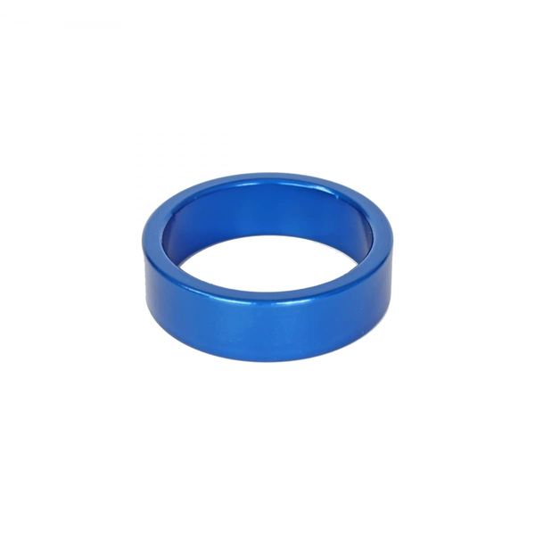 Origin8 Headset Spacers, 10mm x 1-1/8", Blue Annodized