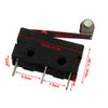 10pcs Micro Limit Switch Roller Lever 5A 125V Open Close Switch