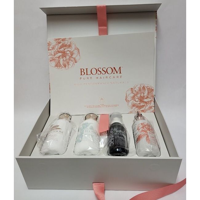 Blossom Pure Haircare Gift Box Jojoba, Coconut, Peppermint Tea Tree, Rose Repair