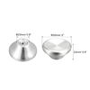 uxcell Universal Pot Lid Knobs Stainless Steel Replacement Knobs 23x50x23mm for Pot Cover Lids Pack of 2
