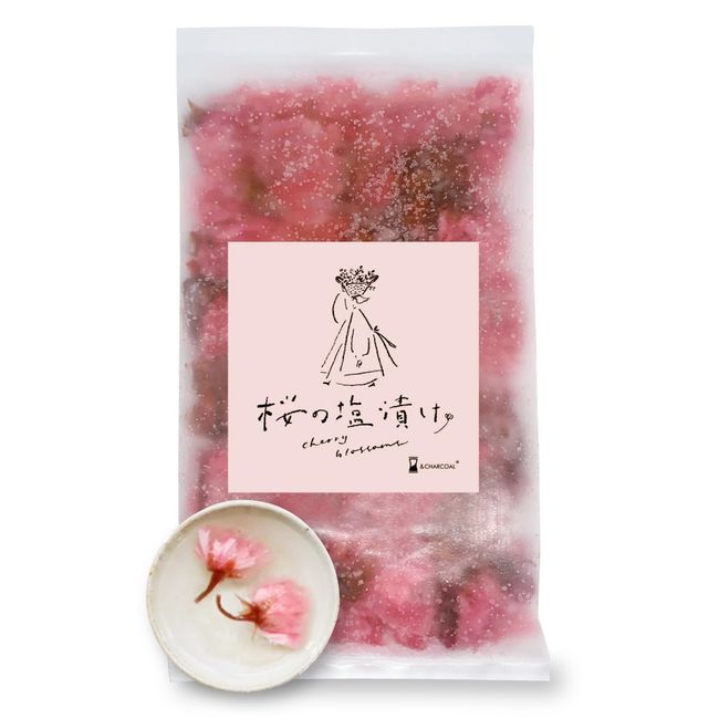 Cherry Blossom Salted Cherry Blossom Tea, Salted Cherry Blossom Salted, 2.1 oz (60 g)