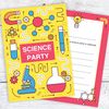 Olivia Samuel 20 x Science Party Invitations from Ready to Write with Envelopes