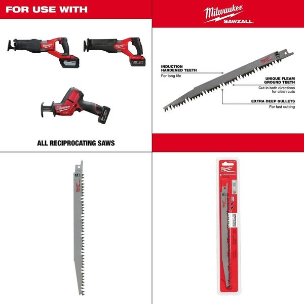 9 In. 5 Tpi Pruning Sawzall Reciprocating Saw Blade (1-pack)