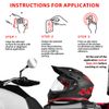 Quattroerre Racing Number 3 Anodized Medium, Black