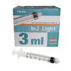 Sterile Rays 3ml Syringes Luer Lock Box (100)