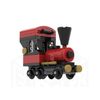 Train LEGO Ornament Christmas Tree Engine Made with Real LEGO with Instructions