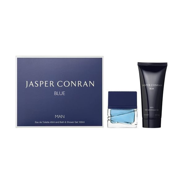 Jasper Conran Blue Man Gift Set EDT 40ml & Shower Gel 100ml