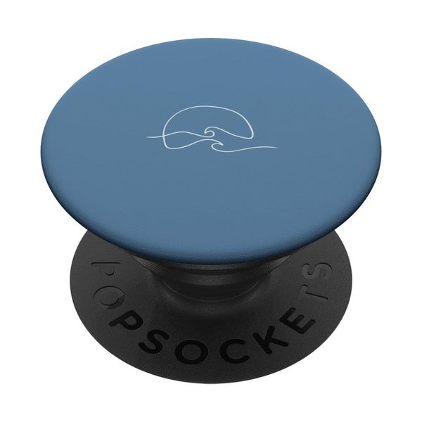 Wave Sunset Beach Surfing Minimalism PopSockets Swappable PopGrip