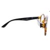 Eyekepper Spring Hinges Round Retro Reader Reading Glasses Amber 0