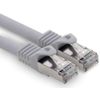 1.5m - gray - 1 piece CAT.7 computer Ethernet cable network cable (raw cable) patch cable S-FTP LSZH PIMF 10GB s RJ45 plug Cat6a