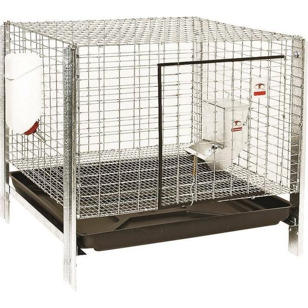 NEW MILLER PET LODGE RHCK1 24" COMPLETE RABBIT HUTCH ANIMAL CAGE KIT 0058057