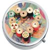 Spools Heart Medicine Vitamin Compact Pill Box