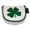 Lucky Clover Embroidered Putter Cover by ReadyGOLF - Mallet