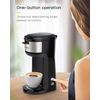 Sboly Single Serve Coffee Maker Machine for K Cup and Ground Coffee Brew One Cup