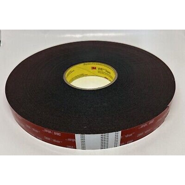 3M VHB 5952 Double Sided Acrylic Foam Tape Adhesive Automotive Mount 1" X 108 ft