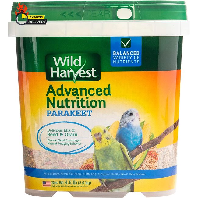 WH-83540  Advanced Nutrition Diet for Nutrition Diet for Parakeets, 4.5-Pound