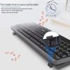 Wired Keyboard and Mouse Combo, Full-Sized Ergonomic Computer Keyboard and Optical Wired Mouse for Windows, Mac OS Desktop/Laptop/PC-Black