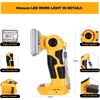 9W Cordless Flashlight for DEWALT 20V Battery LED Work Light Handheld Spotlight