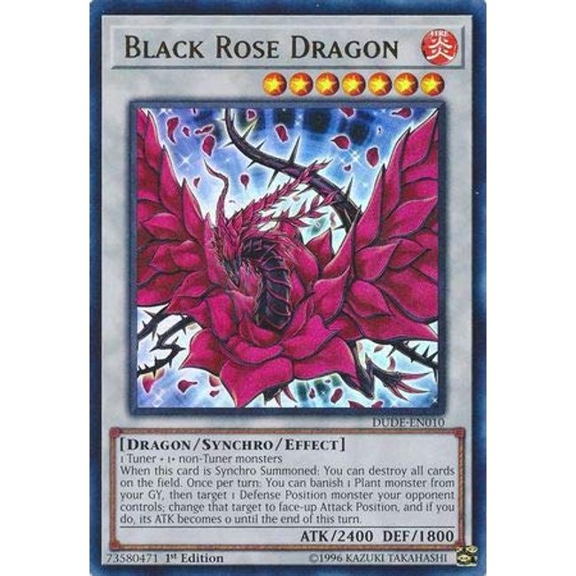 Yu-Gi-Oh! - Black Rose Dragon - DUDE-EN010 - Ultra Rare - 1st Edition - Duel Devastator