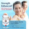 KAL Calcium Citrate with D 1000 IU Tablets, 1000 mg, 90 Count