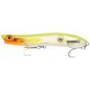 Rapala MaxRap Walk'n Roll Lure with Two No. 2 Hooks, Surface Swimming Depth, 13 cm Size, Flake Hot Chartreuse