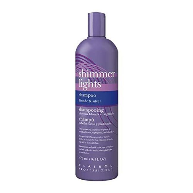 Clairol Professional Shimmer Lights Purple Shampoo, 16 fl. Oz | Neutralizes