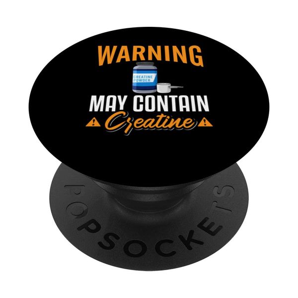 Creatine Monohydrate Powder Bodybuilding Supplements PopSockets Swappable PopGrip