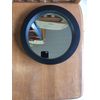 West5Products 5 Piece Round Accent Mirror Set in Black