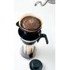 Hario VIC-02B 1-Piece Glass Ice-Coffee Maker, Black