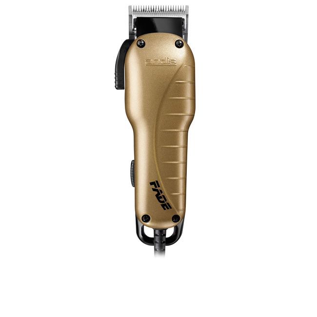 Andis – 66375 US-1 Haarschneidemaschine mit verstellbarer Klinge – einstellbare Längeneinstellungen, schneidet nasses/trockenes Haar – Trimmer-kompatibel – für Haare und Bart – Metallic-Gold