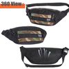 Rough Enough Large Tactical Fanny Pack for Men Waist Pack Crossbody Bag Hunting Hiking Camping Fishing Travel Waterproof Camo Cordura