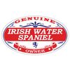 Irish Water Spaniel Oval Sticker