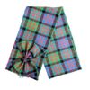 Ingles Buchan Wool Carnegie Ancient Tartan Minisash Mini Sash with Rosette