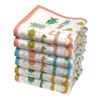 merrysquare - Children's Handkerchiefs - 100% Cotton - Approx. 26 cm - 6 Pieces, Numbers