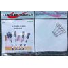 Langley Models Traffic lights double head Non Working N Scale UNPAINTED Kit A16