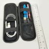 Hard-Sided Zipper Small  Travel Case for USB Cords,  Charging Cables, Briefcase