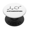 Acetaminophen Formula Shaped PopSockets Swappable PopGrip