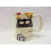 Baking days mini cream Jug pitcher by Heron Cross Pottery