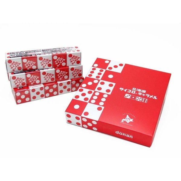 Hokkaido Dice Caramel, 10 Tablets x 5 Bottles [Hokkaido Limited]