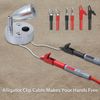 Proster Multimeter Test Lead 24pcs Electrical Multitester Leads Multimeter Probe Alligator Clips Replaceable Volt Clamp Meter Leads Electronic Test Lead