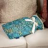Large Hot Water Bottle in William Morris Mallow Teal