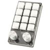AOWINHIT Macro Mechanical Keyboard 12 Key Multifunction DIY Programmable Keypad Portable Mini Keyboard for Office Gaming (Black White),Console
