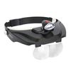 Carson Pro Series MagniVisor Deluxe Head-Worn LED Lighted Magnifier with 4 Different Lenses (1.5x, 2x, 2.5x, 3x) (CP-60)