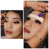 20 Pieces Microblading Practice Skin Fake Skin Silicone Eyebrow Tattoo Practice Headband, Micro-blading Practice Skin for Beginners Tattoo Eyebrow Practising Design (White Dotted Line,Dotted Line)