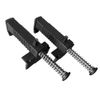 2 PCS Brick Line Runner Black Brick Liner Clamps Stable Wire Drawer Bricklaying Tools Fixer Measuring Tools for Building Construction Wall Builder Engineering Accessory