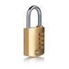 Yale Y150B/40/130/1/B 40mm Combination Padlock pk 1 Box, Brass-Plastic Packaging