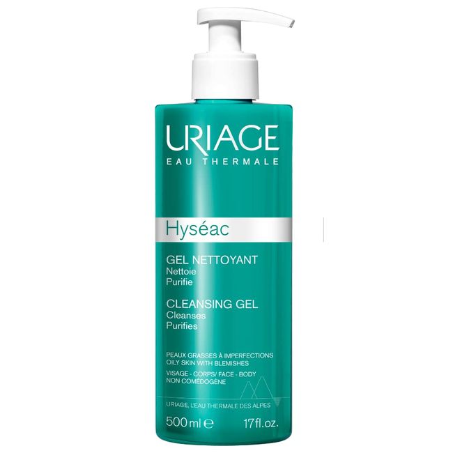 Uriage Hyseac Cleansing Gel, 17 Fl Oz