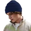 Beechfield Organic Cotton Waffle Hat B52N, Olive Green