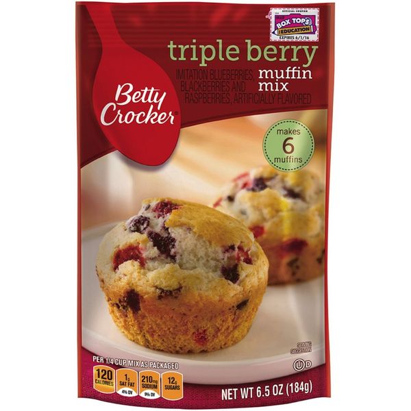 Triple Berry Muffin Mix 6.5 Oz (3 Pouches)