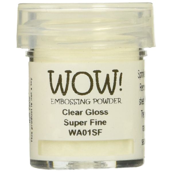 Wow Embossing Powder 15ml-Clear Gloss